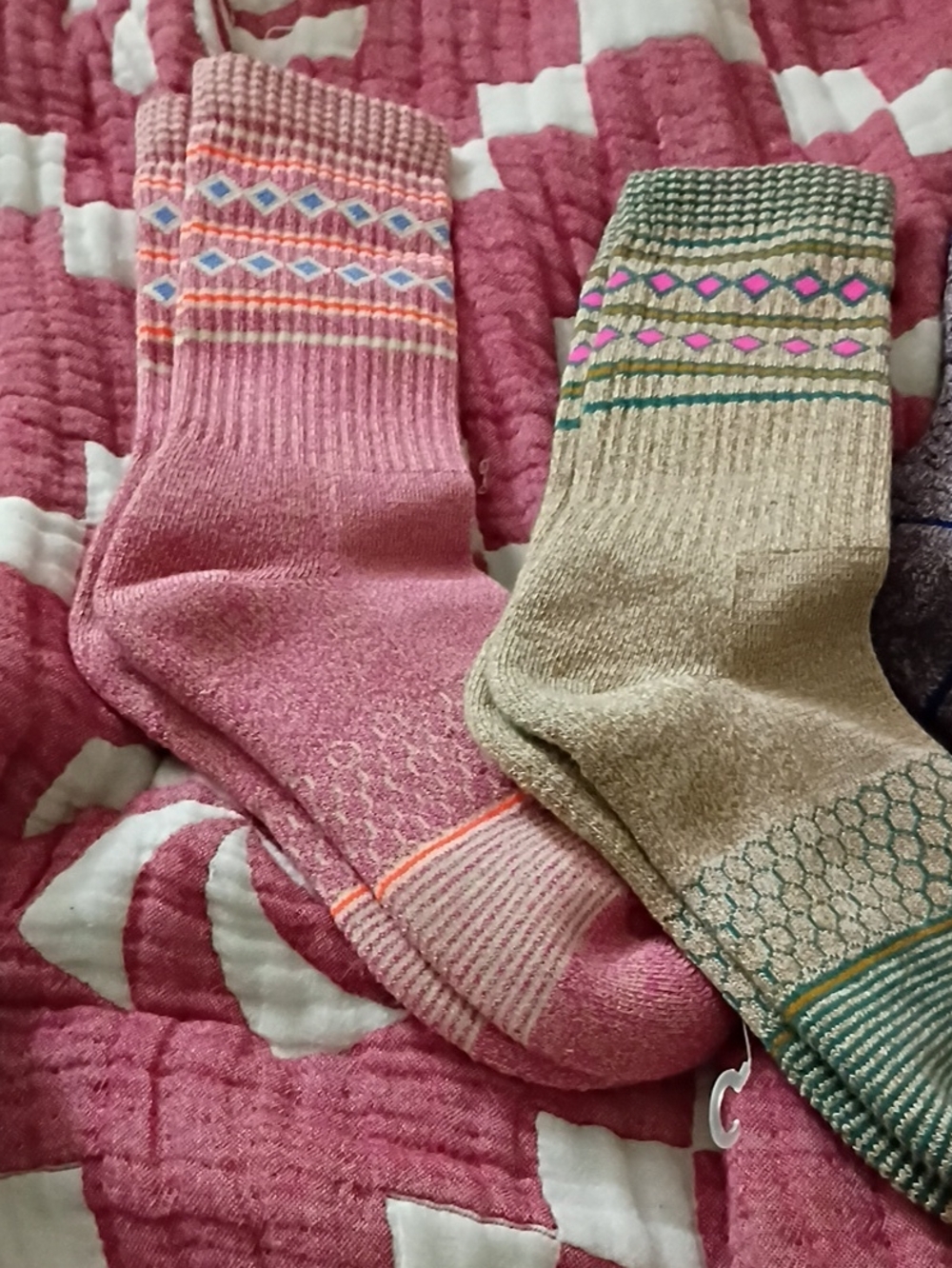 ComfortBlend Crew Socks - X5 Lot